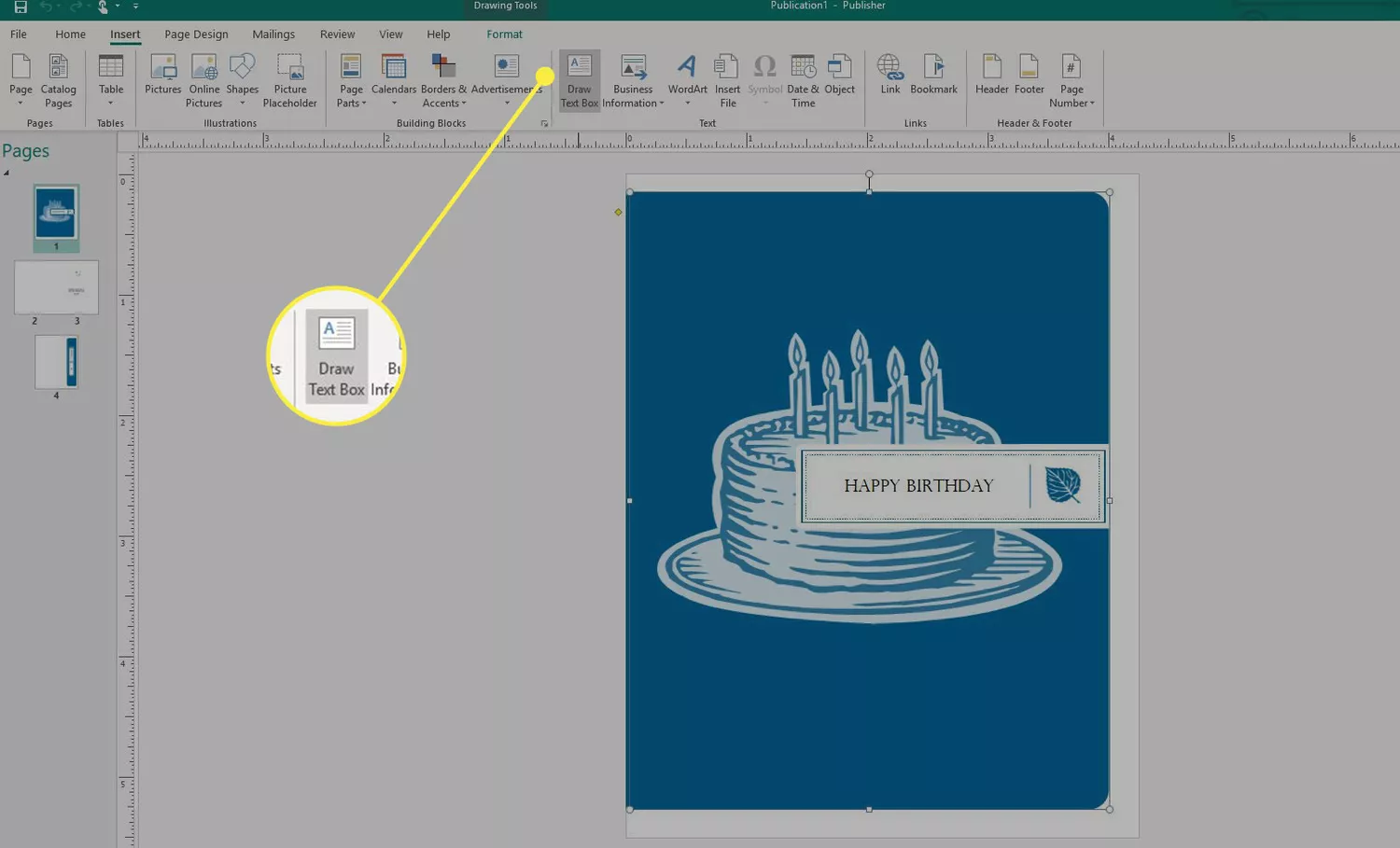 Microsoft Publisher скриншот 2