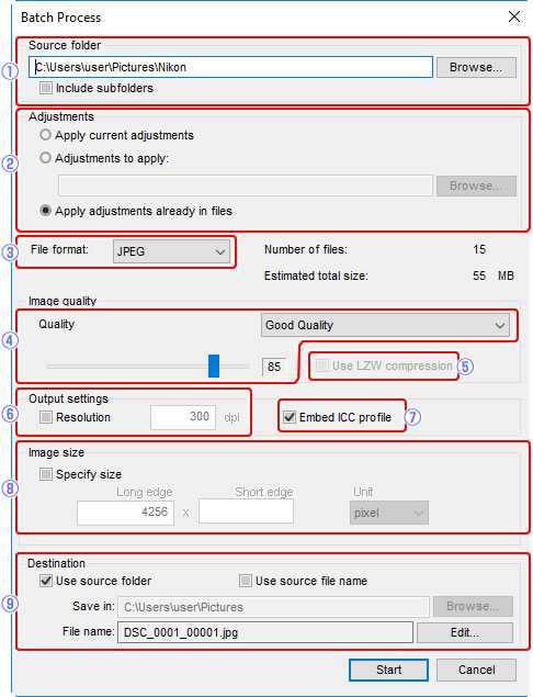 Nikon Capture NX-D скриншот 9