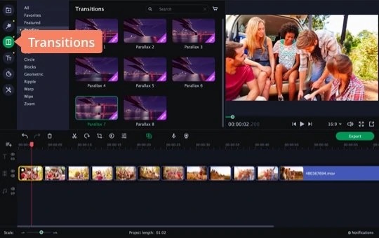 Movavi Slideshow Maker скриншот 3