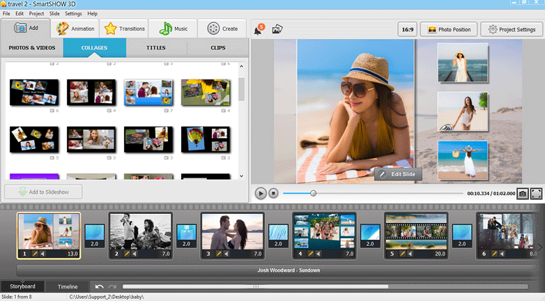 SmartSHOW 3D скриншот 5