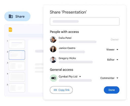 Google Slides скриншот 3