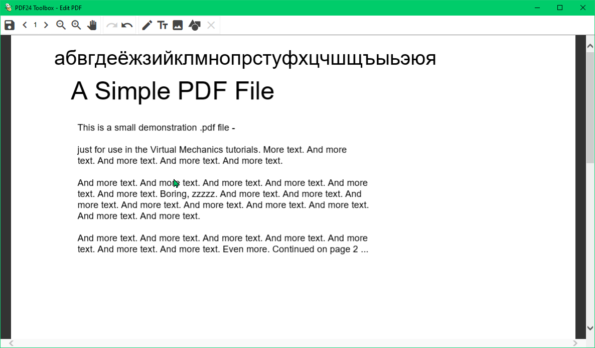 PDF24 Creator скриншот 2