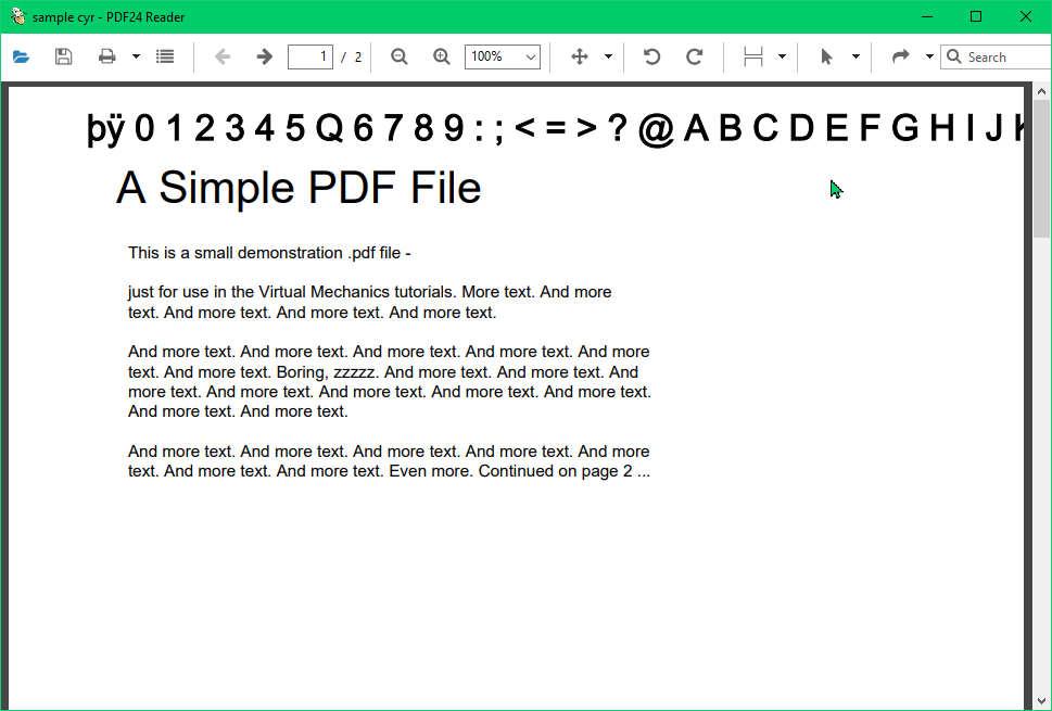 PDF24 Creator скриншот 3