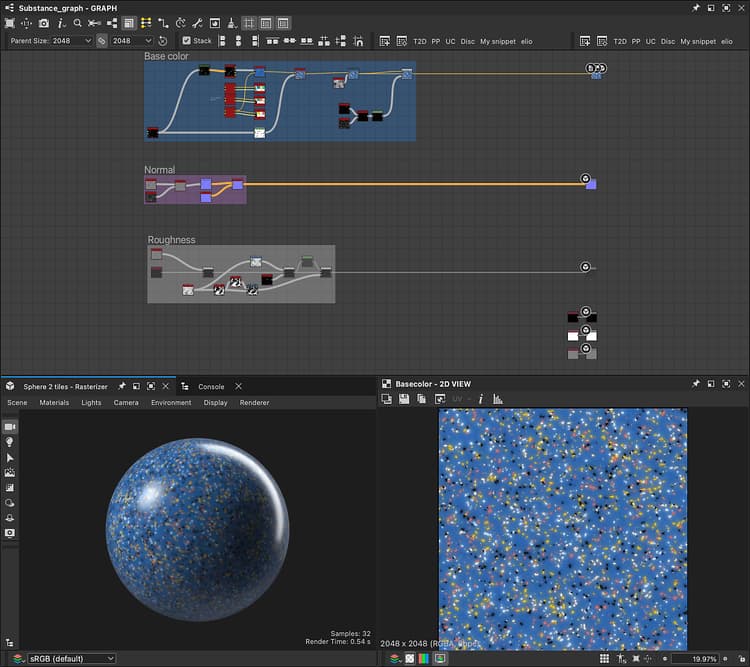 Adobe Substance 3D Designer скриншот 2
