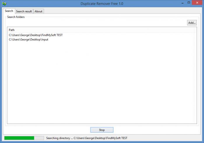 Duplicate Remover Free скриншот 2