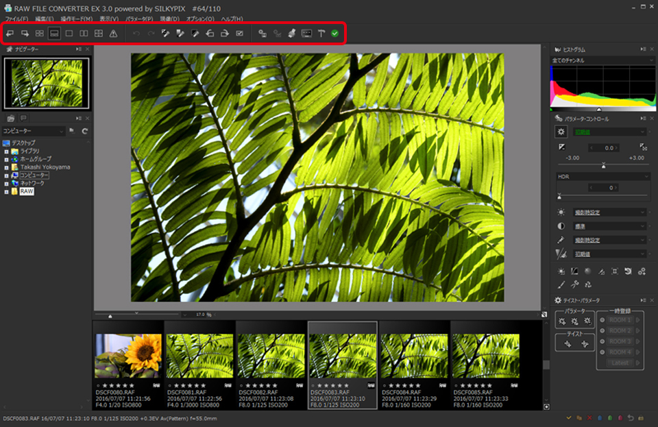 Fujifilm RAW File Converter EX: полный обзор RAW FILE CONVERTER EX 3.0 powered by SILKYPIX скриншот 2