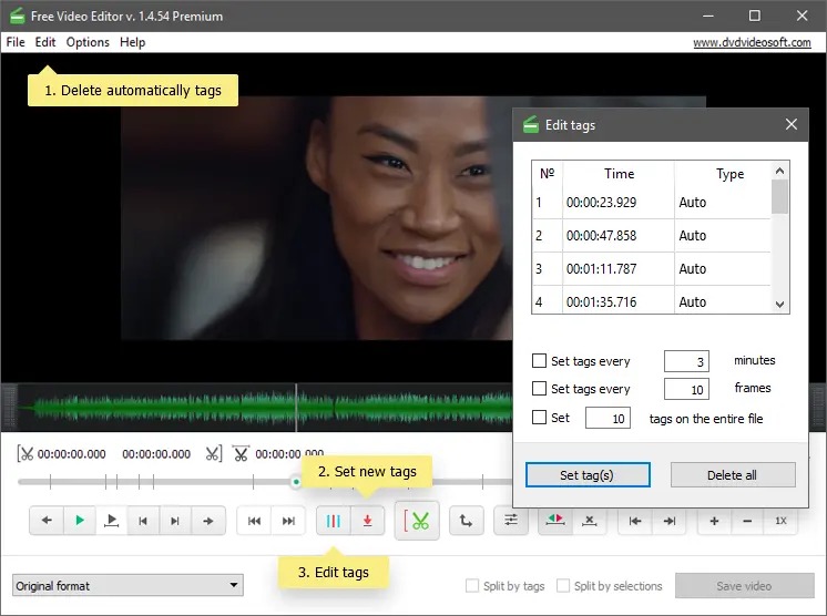 Free Video Editor скриншот 4