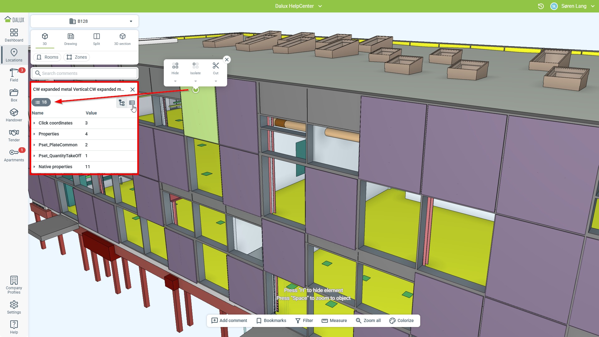 Dalux BIM Viewer: подробное руководство по просмотру, проверке и совместной работе с BIM-моделями скриншот 6