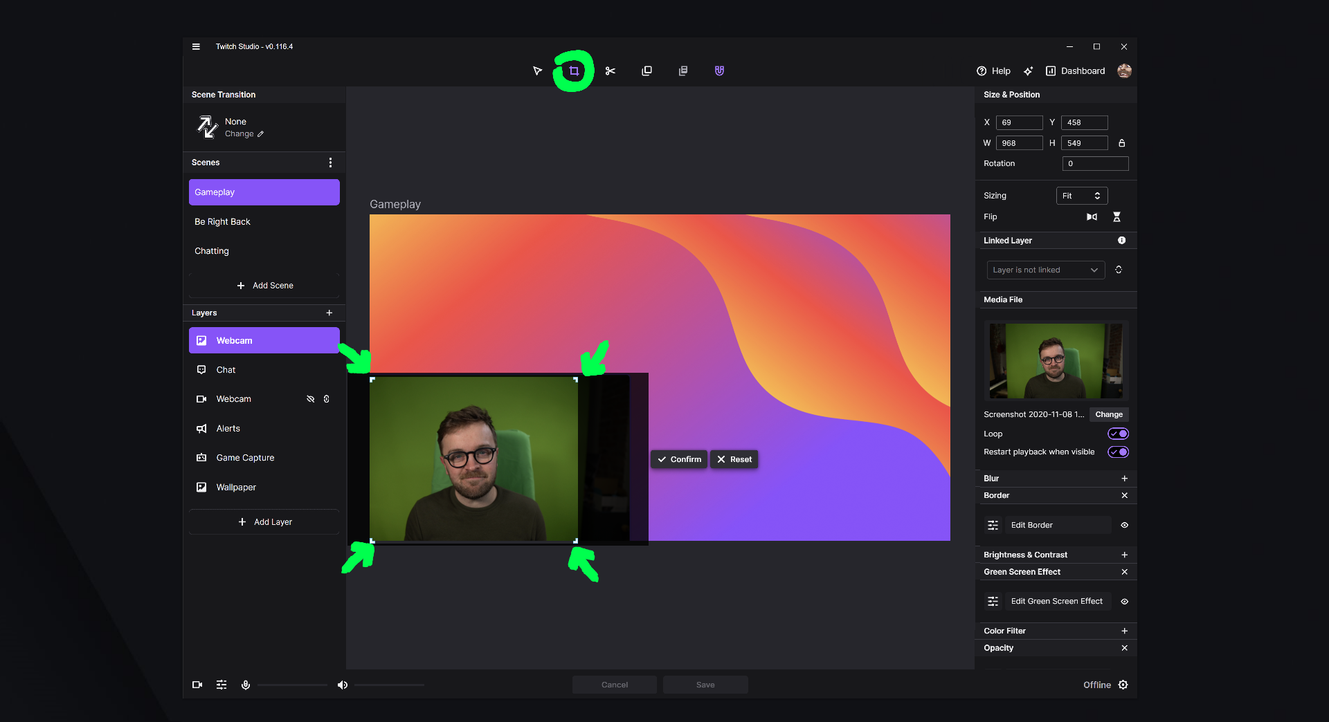 Twitch Studio скриншот 5