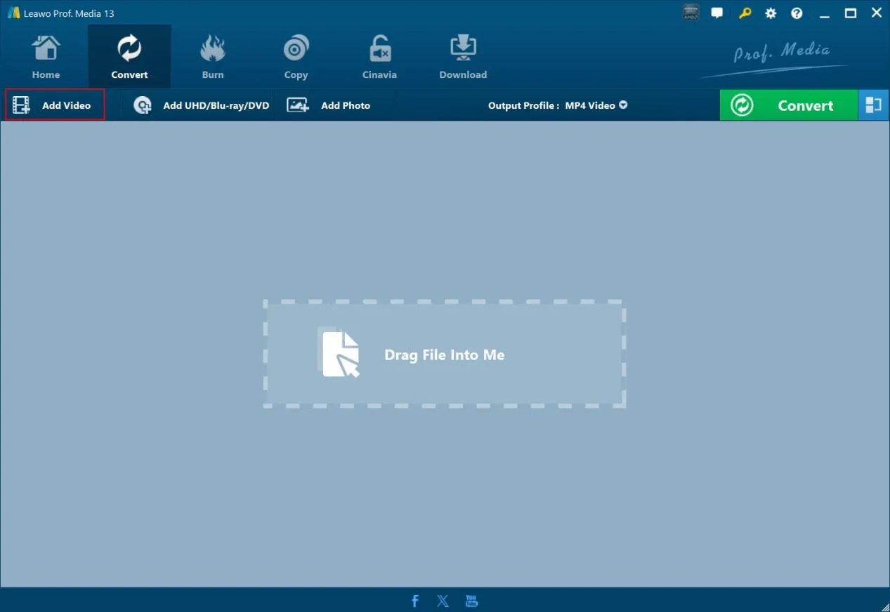 Leawo Video Converter скриншот 1