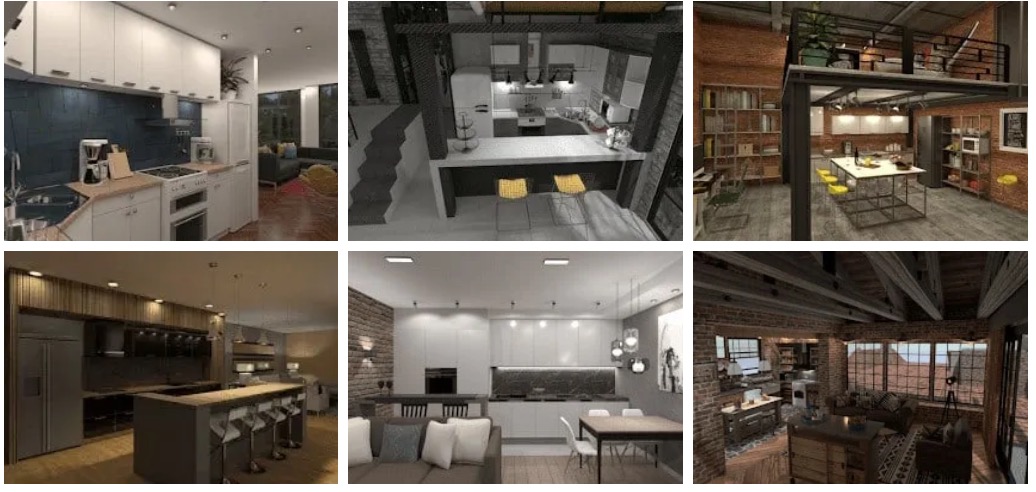 Home Stratosphere Kitchen Design Software скриншот 2