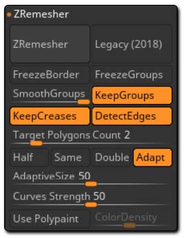 Zbrush скриншот 4