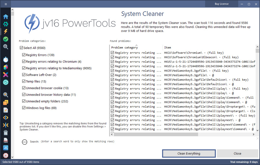 jv16 PowerTools скриншот 2