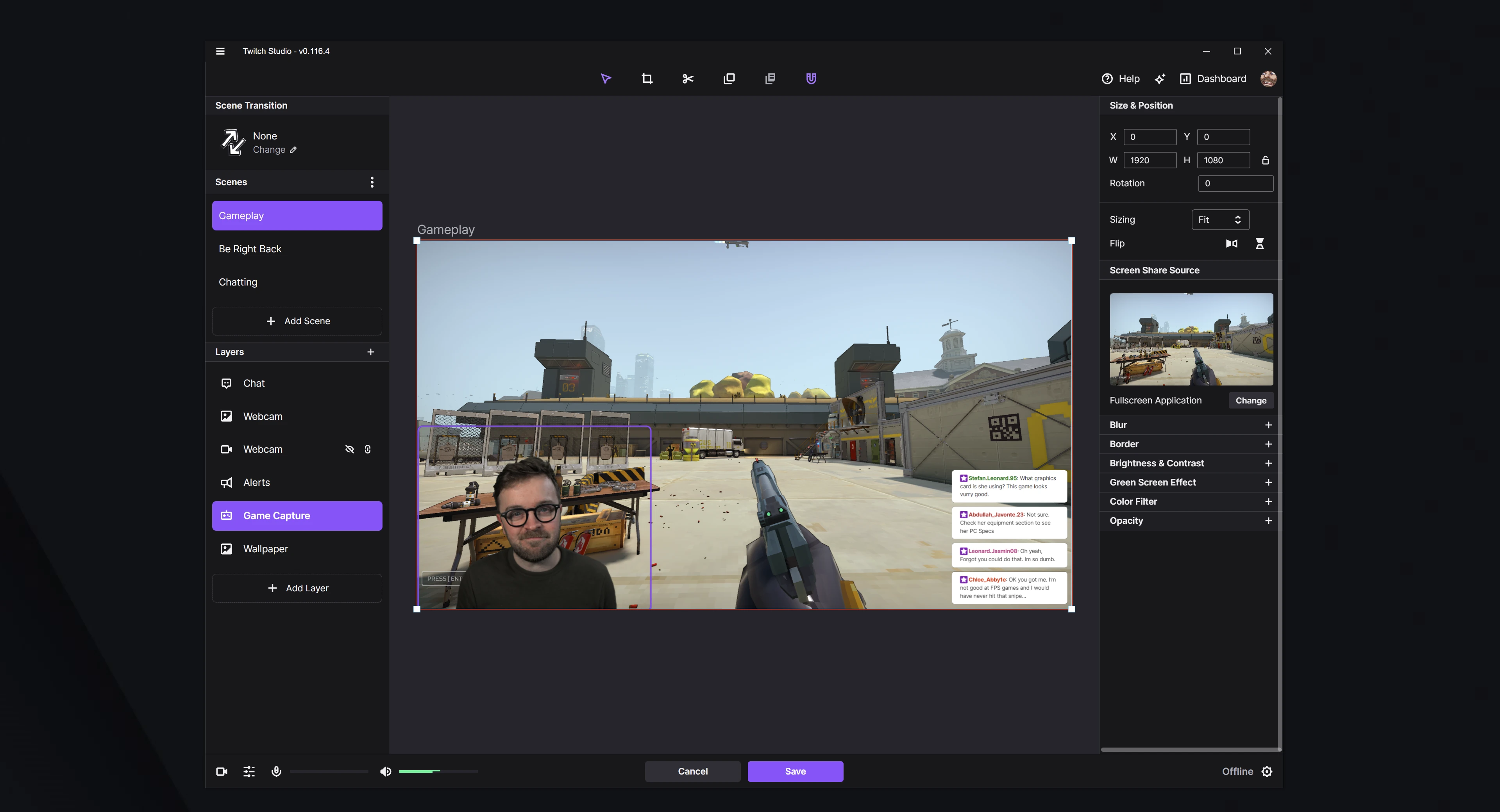 Twitch Studio скриншот 4