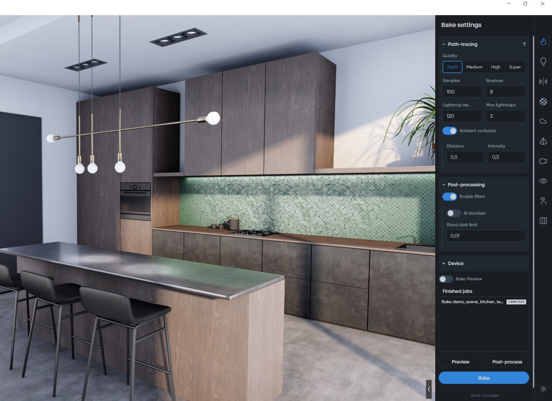 Shapespark: подробный обзор редактора интерактивных 3D-сцен, публикации в браузере и рабочего процесса скриншот 5