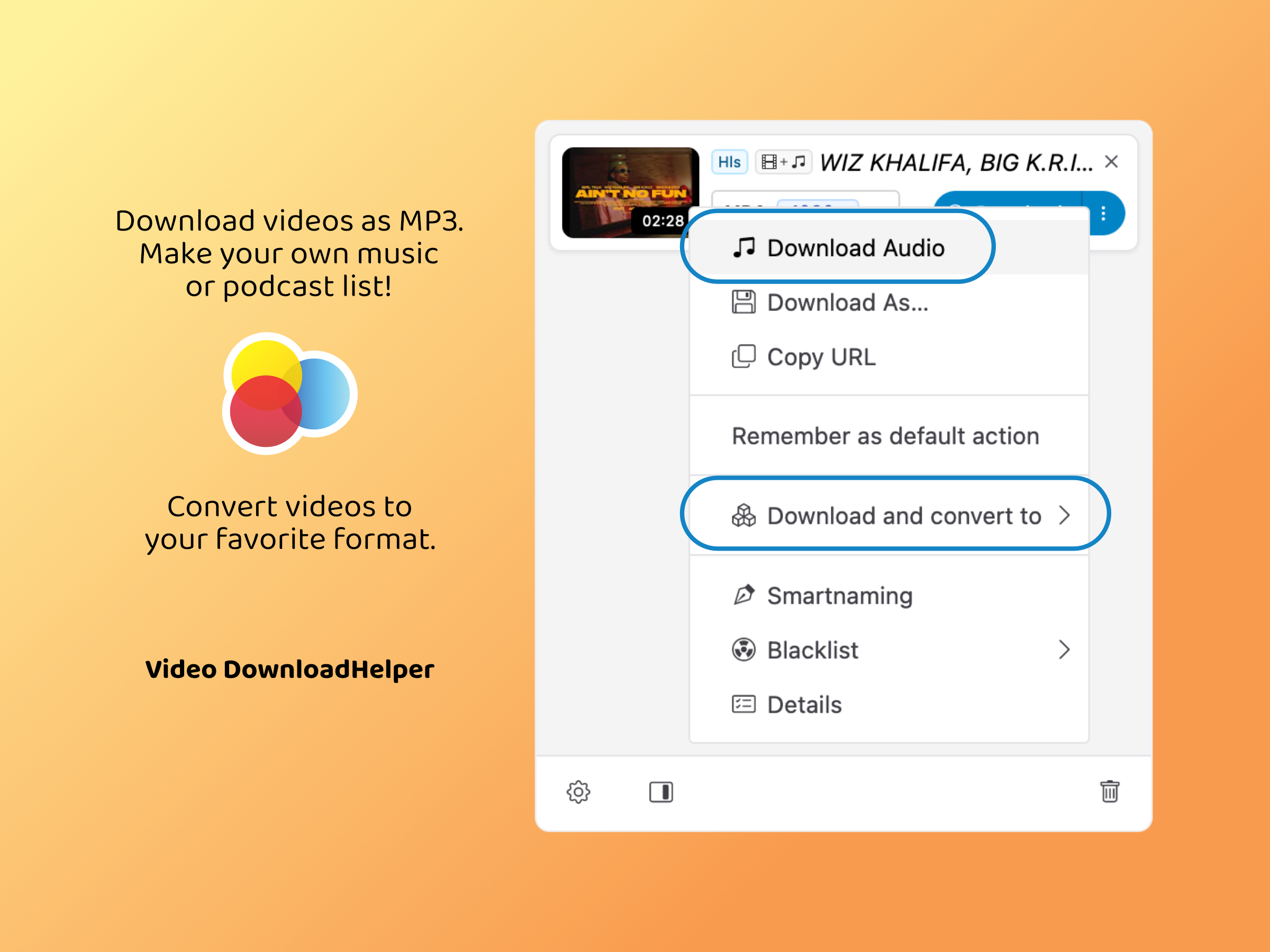Video Download Helper скриншот 2