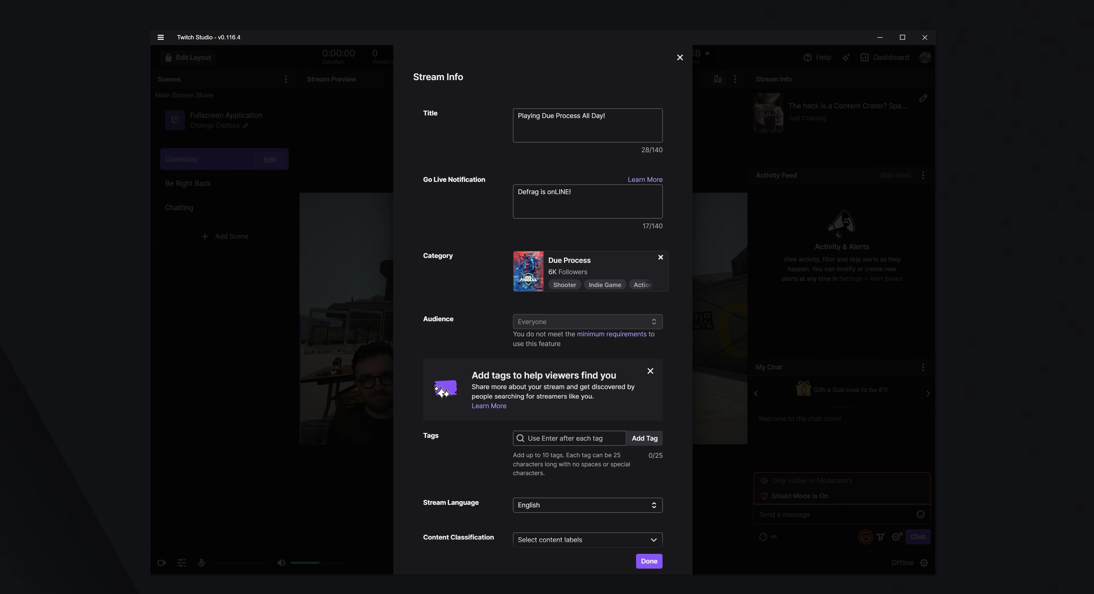 Twitch Studio скриншот 8