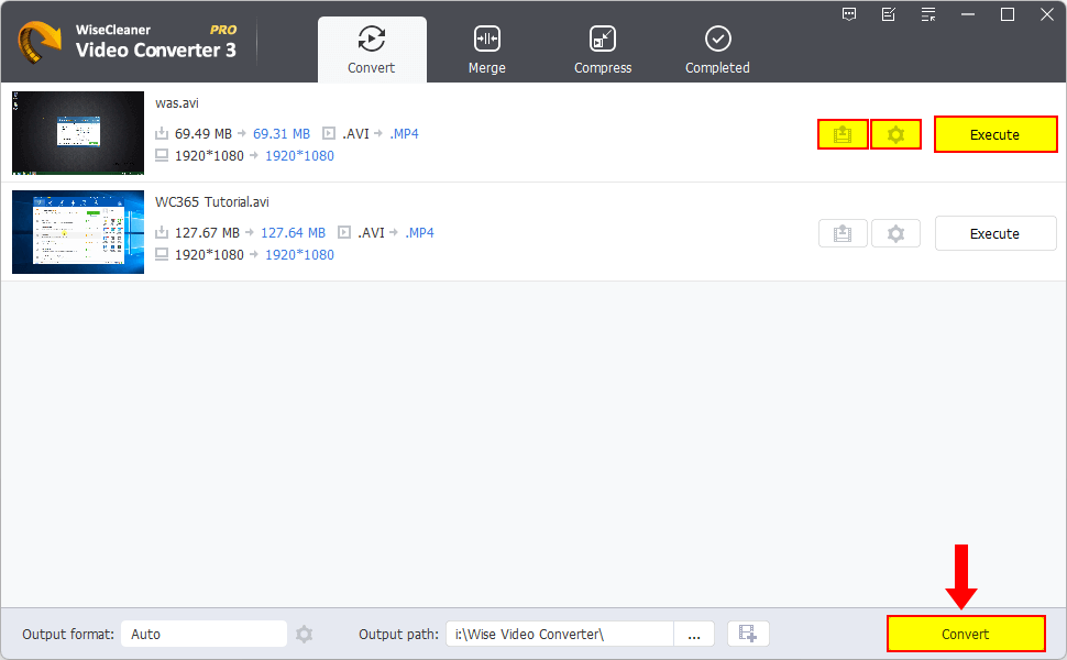 Wise Video Converter скриншот 4