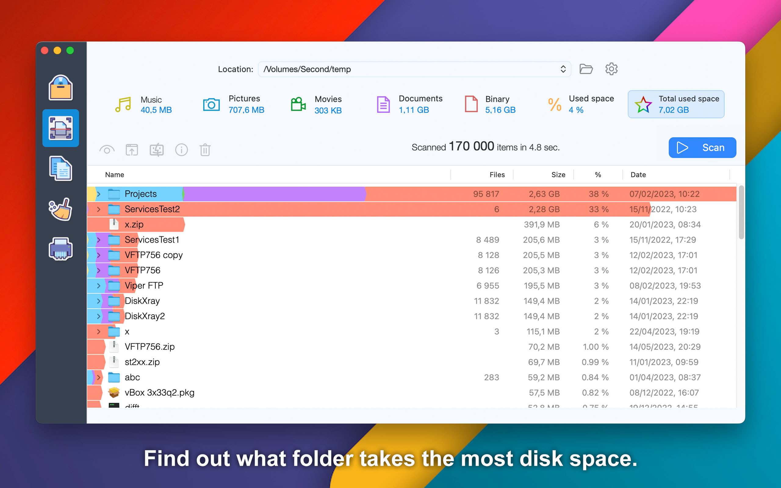 Disk Xray скриншот 2