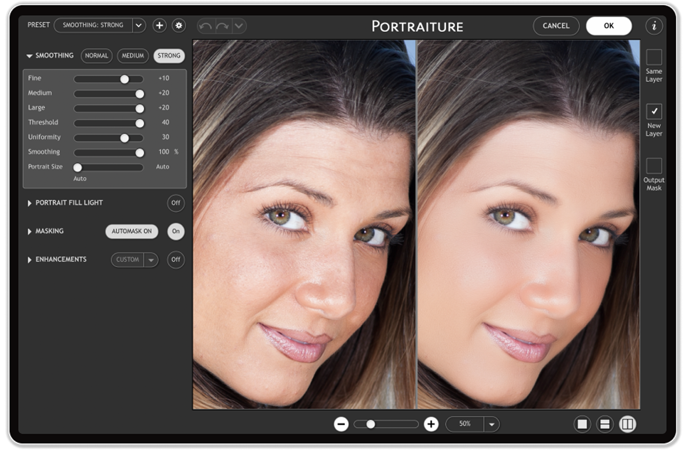 Imagenomic Portraiture: подробное руководство по портретной ретуши в Photoshop, Lightroom Classic и Affinity скриншот 2