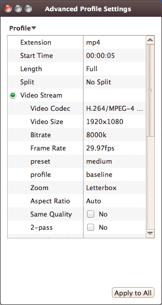 4Media Video Converter скриншот 2