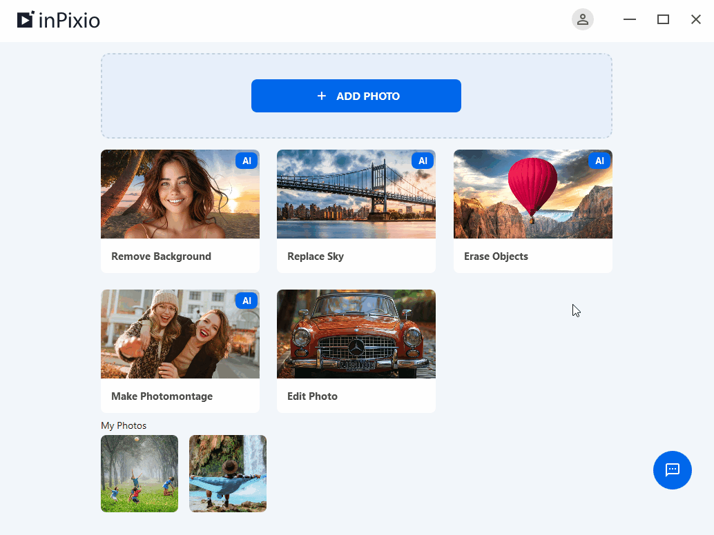 InPixio Photo Studio скриншот 4