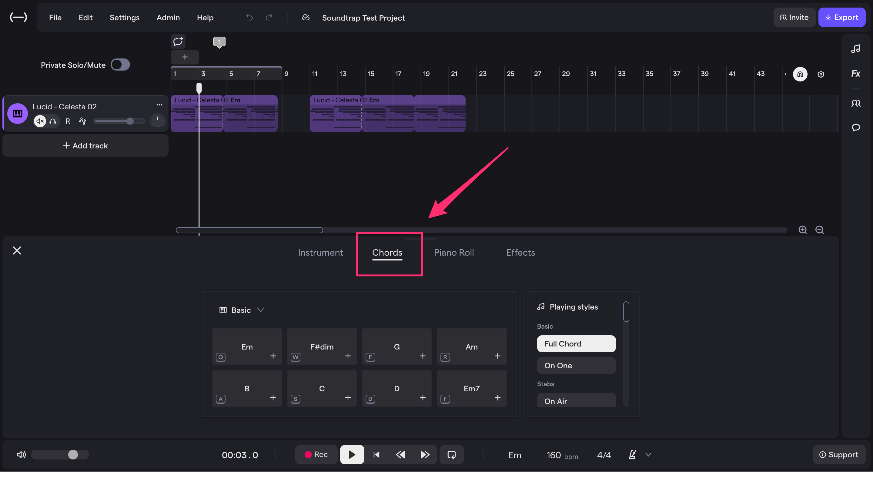 Soundtrap скриншот 5