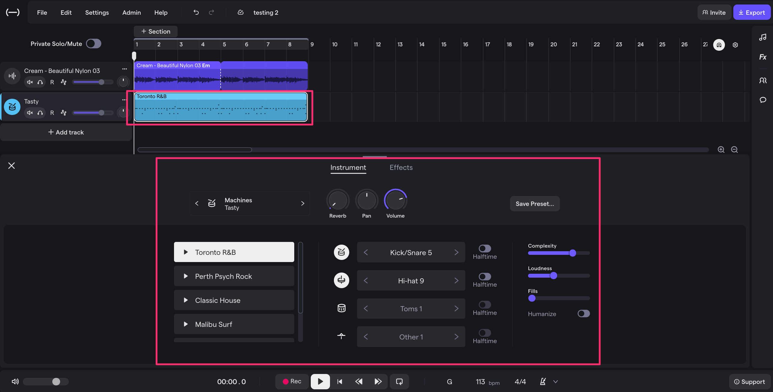 Soundtrap скриншот 2