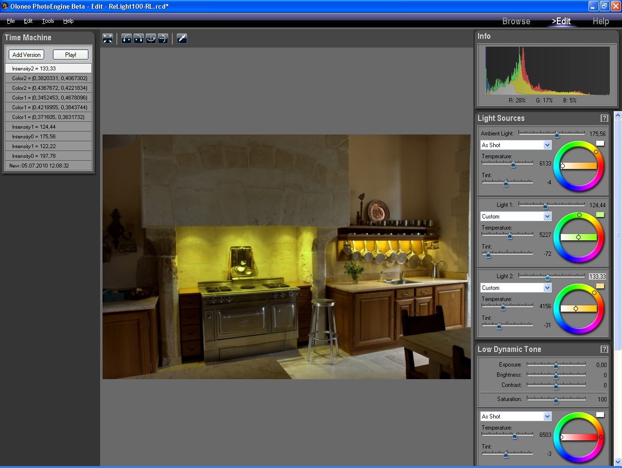 Oloneo PhotoEngine: полный обзор HDR ToneMap, ReLight, DeNoise, RAW-обработки и ограничений программы скриншот 5