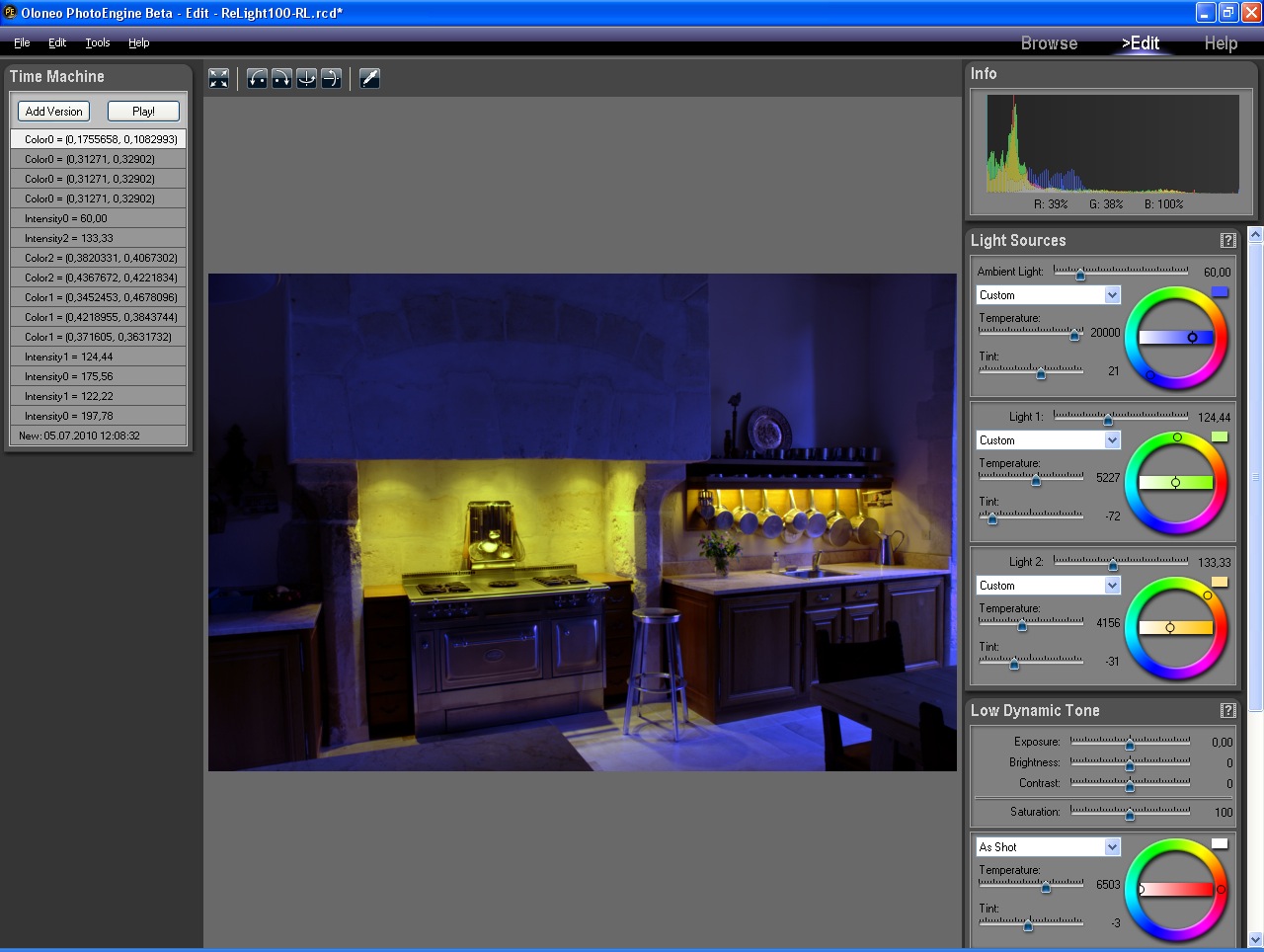 Oloneo PhotoEngine: полный обзор HDR ToneMap, ReLight, DeNoise, RAW-обработки и ограничений программы скриншот 6