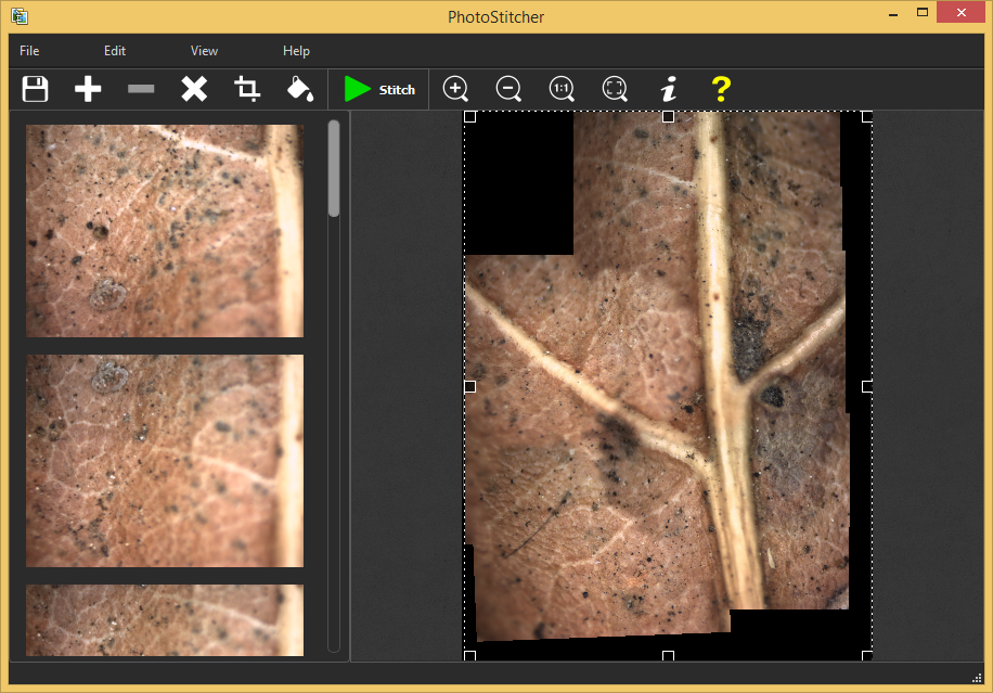 PhotoStitcher: подробный обзор, работа с панорамами, сканами, режимами и ограничениями скриншот 12