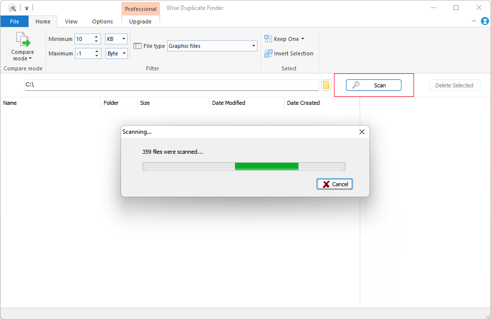 Wise Duplicate Finder скриншот 4