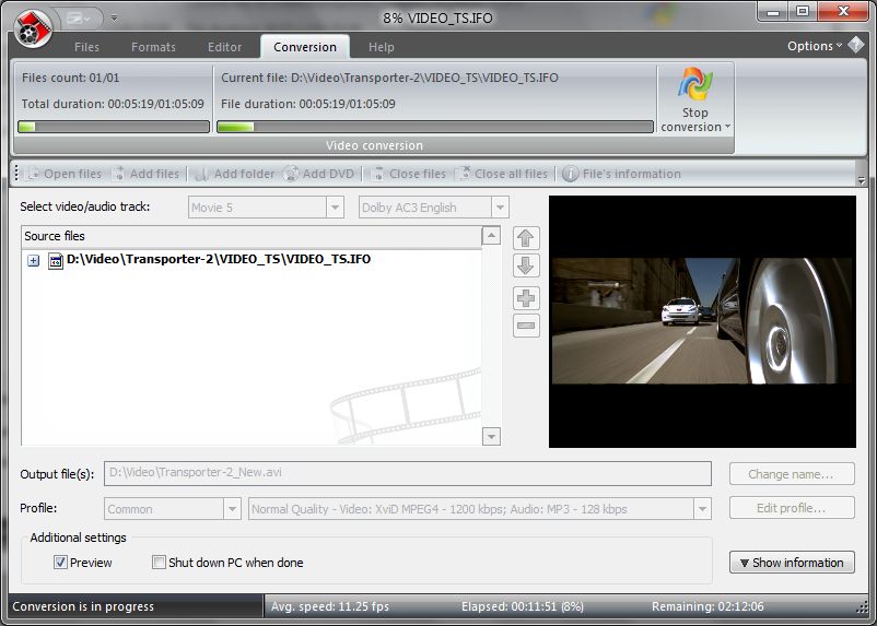 VSDC Free Video Converter скриншот 2