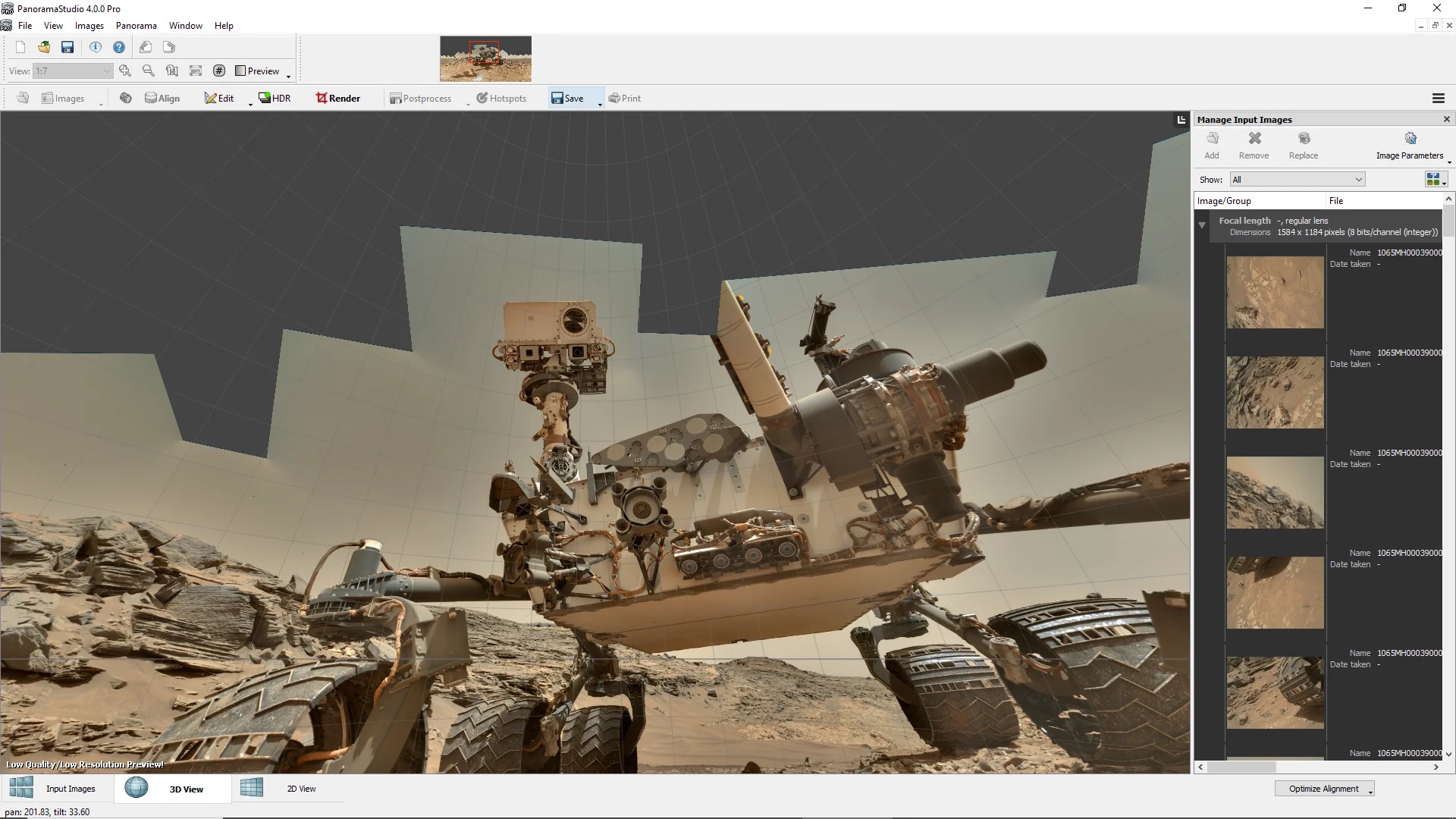 PanoramaStudio скриншот 2