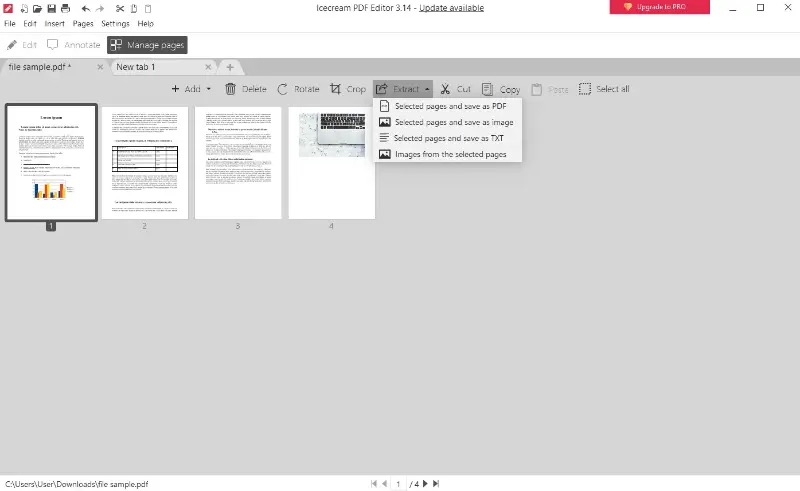 Icecream PDF Editor скриншот 6