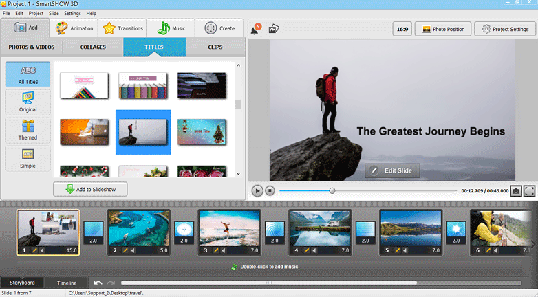 SmartSHOW 3D скриншот 4
