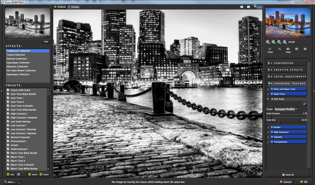 Topaz B&W Effects: полный разбор чёрно-белого плагина, рабочего процесса и ограничений скриншот 5