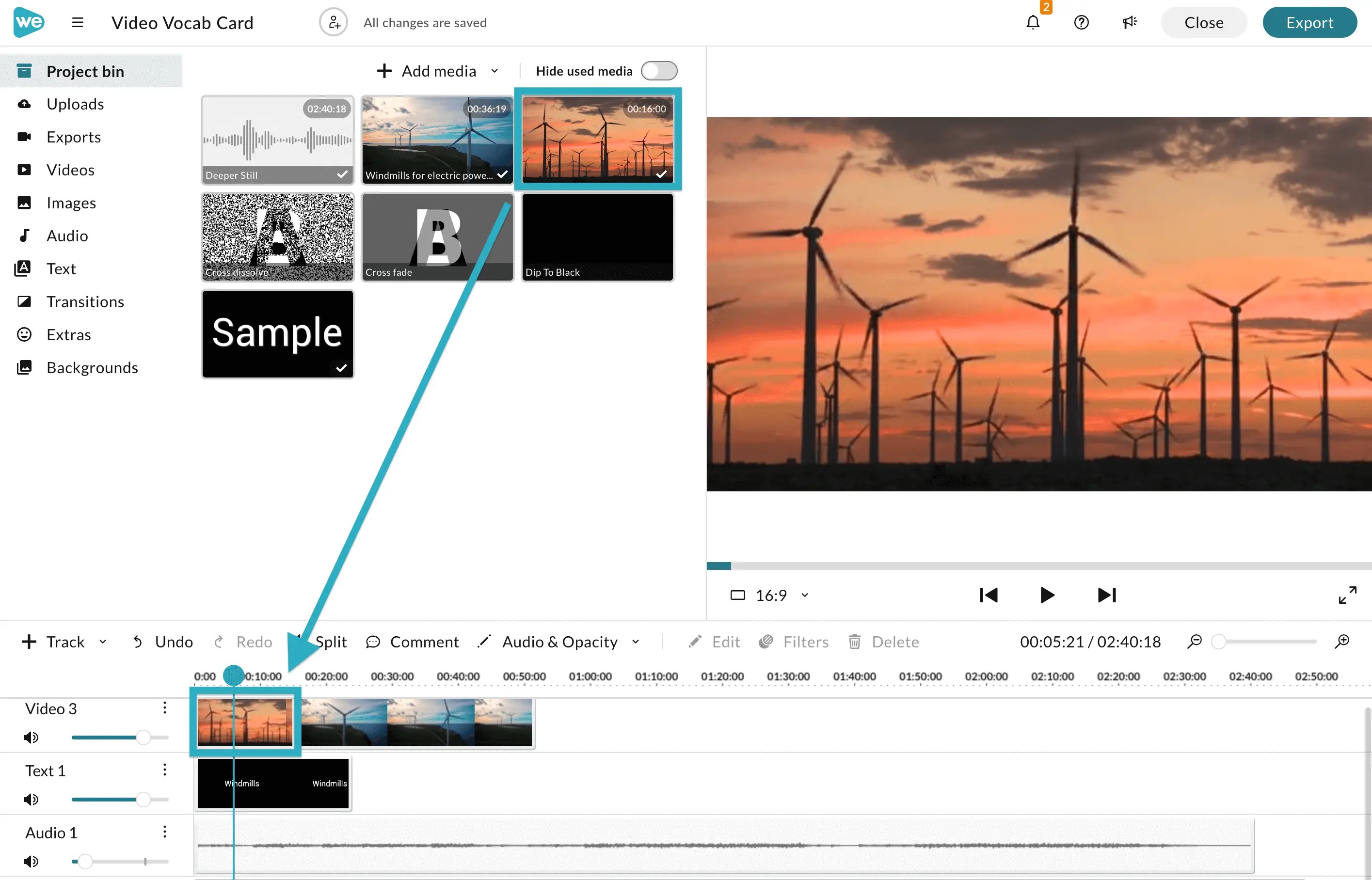 WeVideo скриншот 4