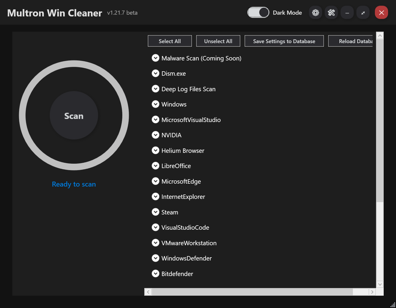 Multron Win Cleaner скриншот 2
