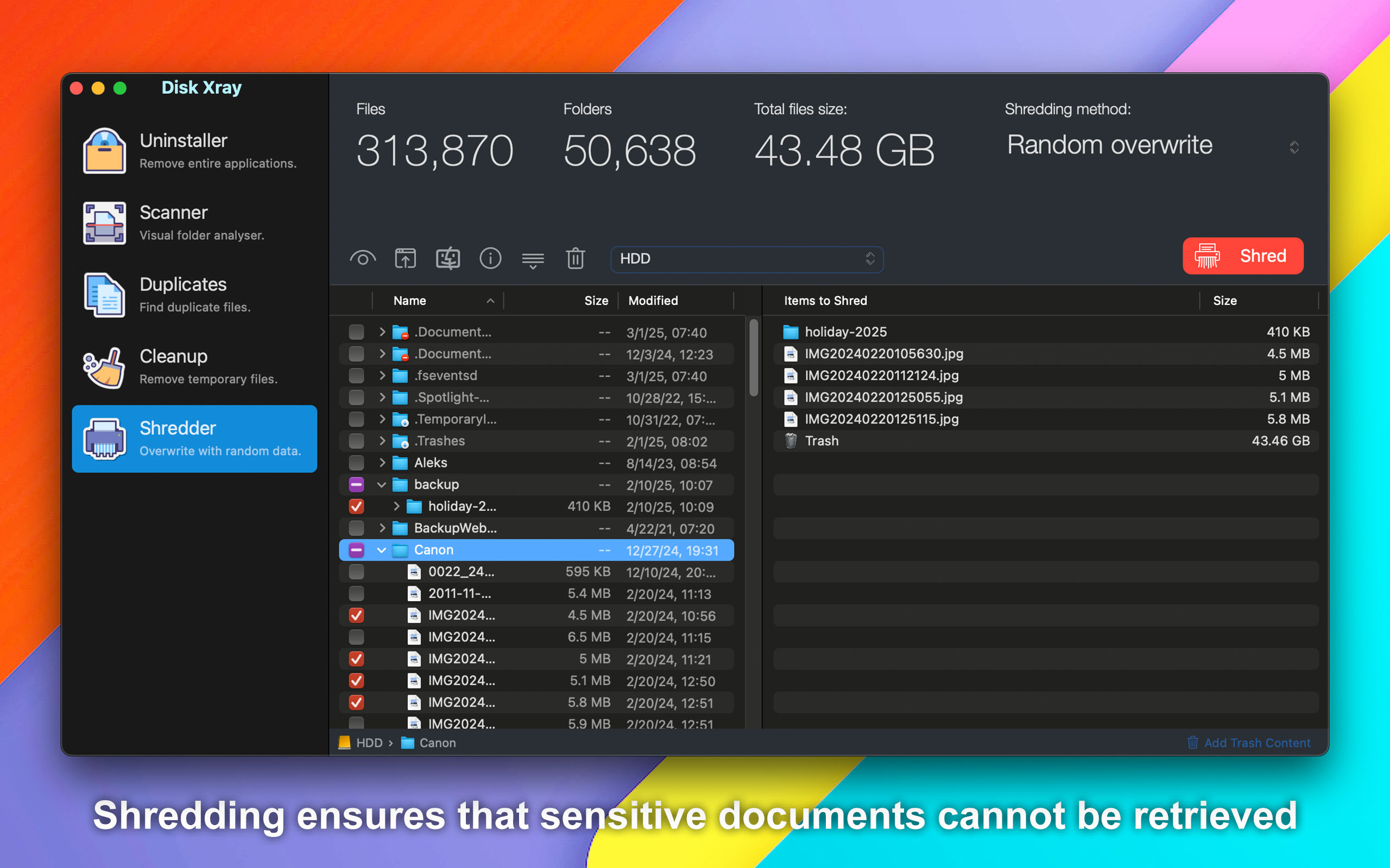 Disk Xray скриншот 5