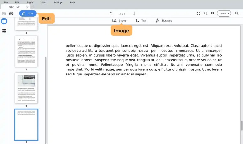 Movavi PDF Editor скриншот 3
