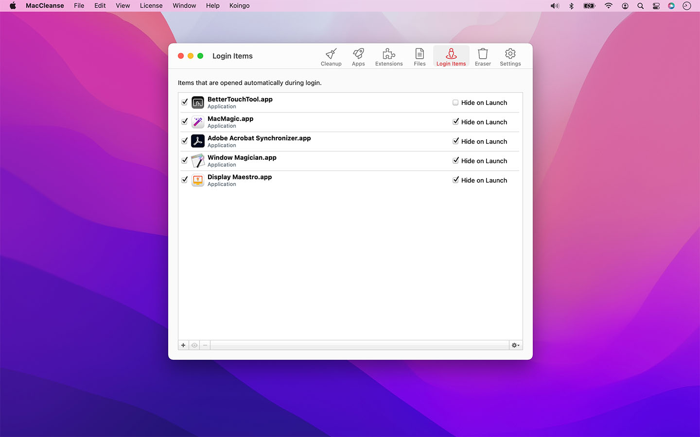 MacCleanse скриншот 6