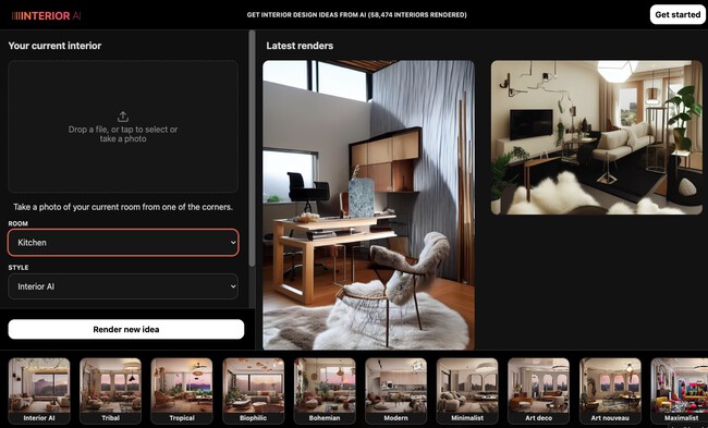 Interior AI: подробный обзор функций, режимов, тарифов, ограничений и рабочего процесса скриншот 2