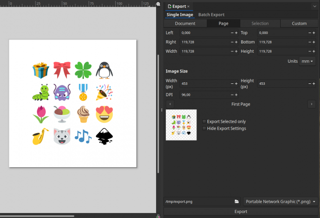 Inkscape скриншот 9
