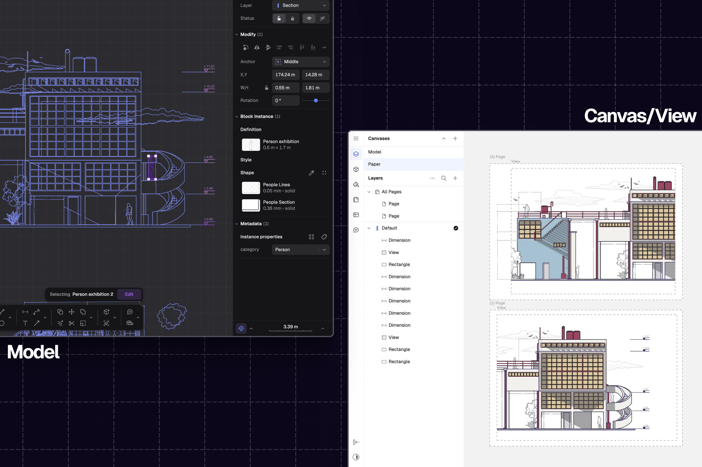 Rayon Design: подробное руководство по 2D‑чертежам, совместной работе, импорту DWG/PDF и выпуску документации скриншот 4