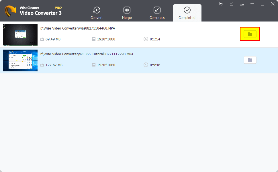 Wise Video Converter скриншот 3