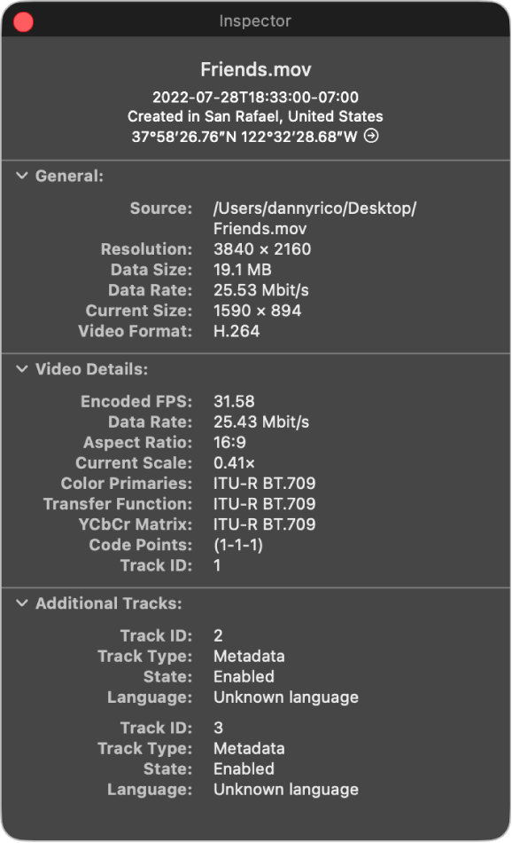 QuickTime скриншот 1