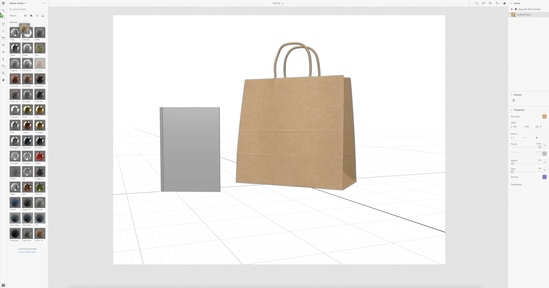 Adobe Dimension скриншот 2
