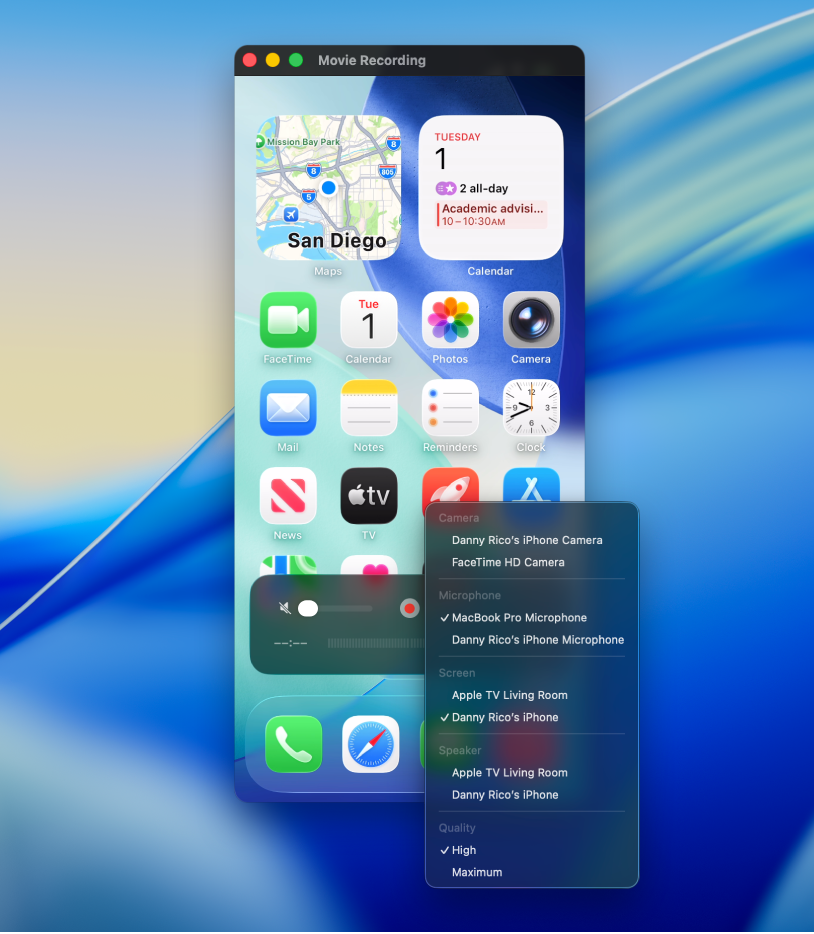 QuickTime скриншот 2
