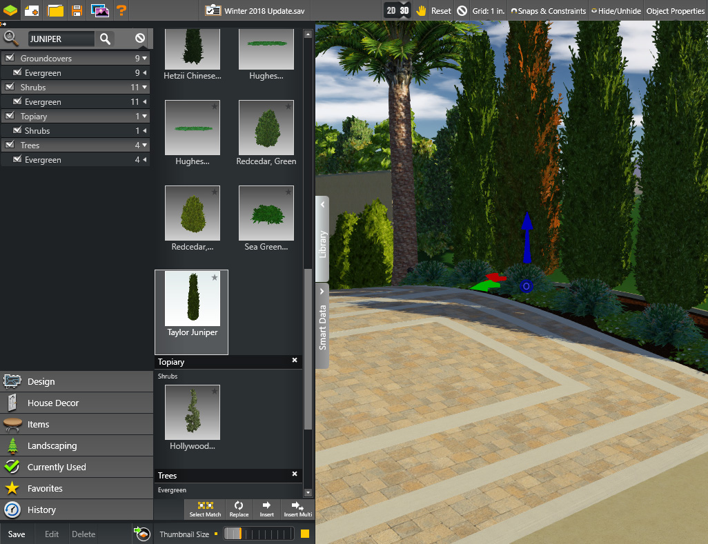 VizTerra: профессиональное проектирование ландшафта, hardscape, террас и outdoor-пространств в одной программе скриншот 12
